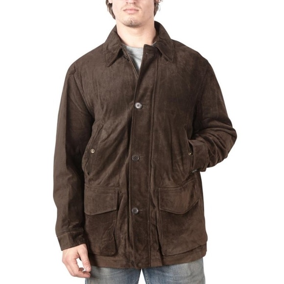 Red House Other - Red House Men's Genuine Suede Leather Jacket